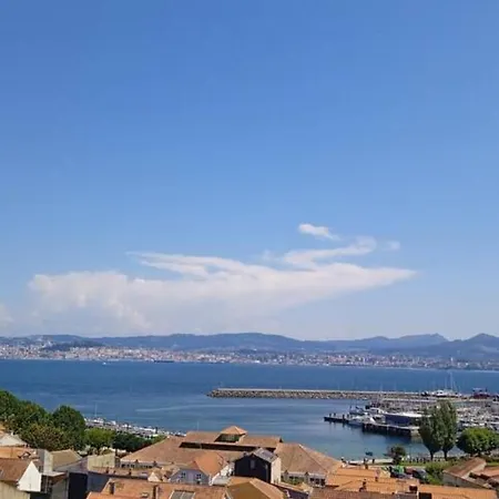 Atico Con Vistas Al Mar Garaje Y Wi-Fi Apartment Cangas do Morrazo Exterior photo