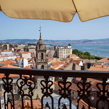 Atico Con Vistas Al Mar Garaje Y Wi-Fi Apartment Cangas do Morrazo Exterior photo